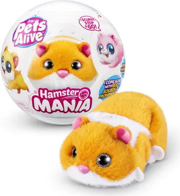 Image de ZURU 9543E - Pets Alive Hamster Mania, Orange - Animal de compagnie électronique
