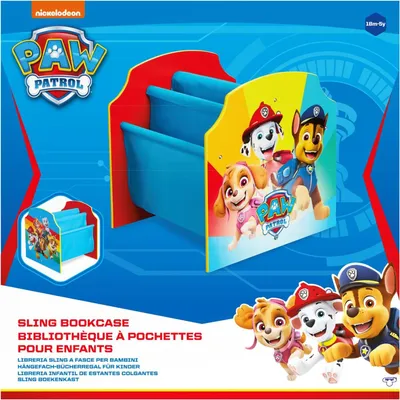 Obrázek produktu pro Paw Patrol - Závěsná knihovna pro děti - Knihovna do dětského pokoje