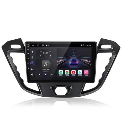 Produktbild von 9''autoradio carplay 2+64G android13 für Ford Transit Custom /Tourneo 2012-2021 BT WIFI 4kern DAB+ RDS mirror link