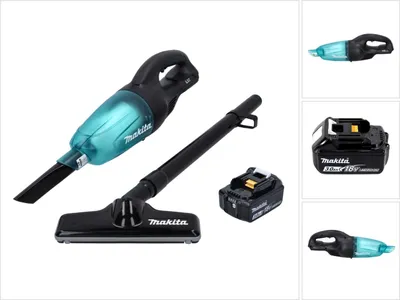 Produktbild von Makita DCL 180 F1 B Akku Staubsauger 18 V Schwarz + 1x Akku 3,0 Ah - ohne Ladegerät