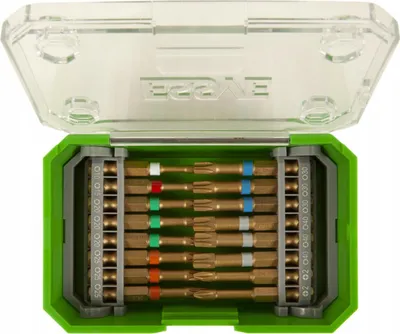 Image de ESSVE XTR Impact Bit-Set 16 pièces résistant aux chocs dans un étui pratique 50 mm 1 kit