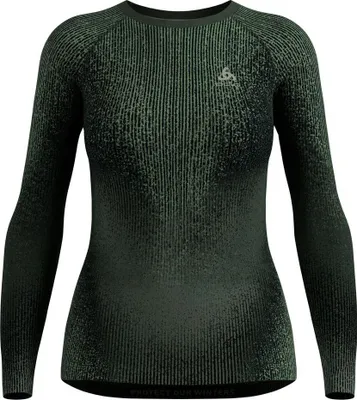 Zdjęcie produktu dla Koszulka z długim rękawem Blackcomb Base Layer, damska – Odlo, kolor: 10877 urban chic, rozmiar: L