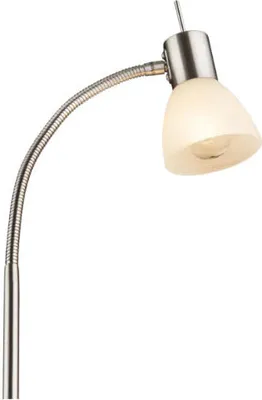 Immagine prodotto di Lampada da terra Globo Lighting in metallo nichel opaco, 1x E14