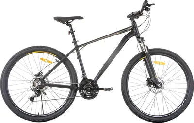 Productafbeelding van Mountainbike voor heren, 27,5 inch – 21 versnellingen – Hydraulische schijfremmen – Verende voorvork met blokkeermechanisme – All-terrain fiets, zwart