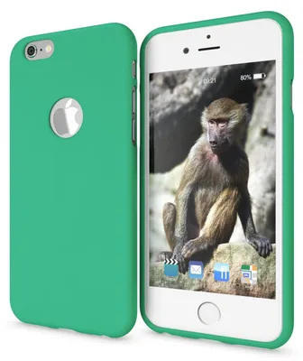 Immagine prodotto di custodia per iPhone 6 6S Custodia per telefono cellulare di NALIA, Ultra Slim TPU Silicone Cover Neon Case Green