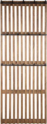 Produktbild von KAWOLA Garderobe JACINTA Mangoholz Metall 14 Haken braun