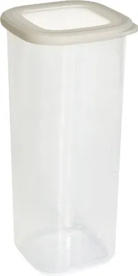 Image de MICHELINO Boîte de rangement Boîte à provisions pour un garde-manger bien garni 1750ml Beige