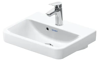 Obrázek produktu pro Duravit No.1 HWB, 450 mm, bílá, s ÜL, s HLB, 1 ks.