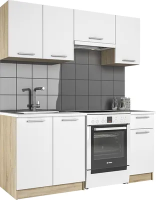 Obrázok produktu pre nabbi Kuchyňa Firenze 180 - dub sonoma / biela