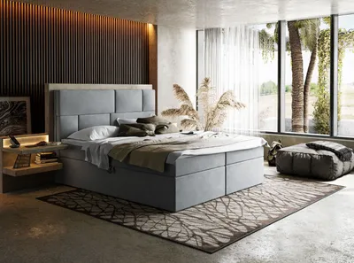 Produktbild von LUCY Kontinentalbett mit Taschenmatratze 180x200 cm Jasmine 90 mit Topper