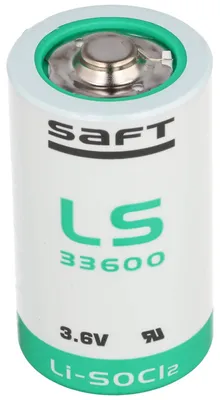 Produktbild von SAFT LS33600 Lithium Batterie 3.6V Primary LS 33600