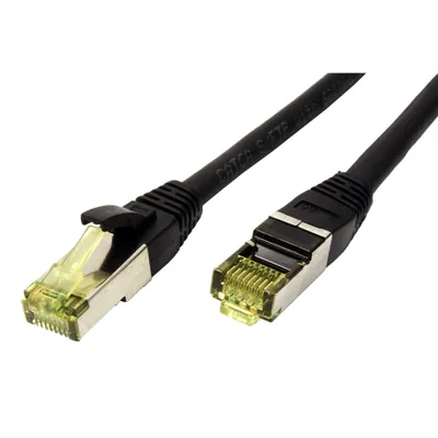 Obrázek produktu pro ROLINE S/FTP patchkabel kat. 6a, venkovní, TPE, LSOH, 3m, černý (21.15.0753)