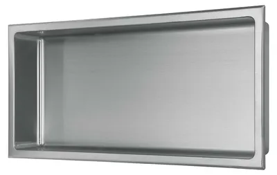 Obrázek produktu pro Nástěnná niky Stilform z kartáčované nerezové oceli ve velikosti 30x30, 60x30 nebo 90x30 cm