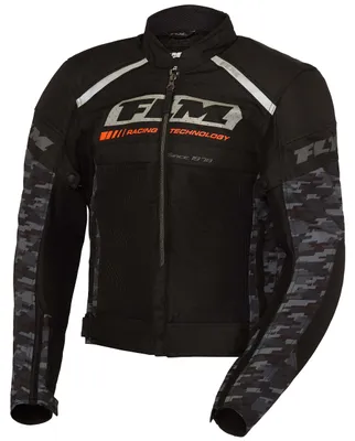 Produktbild von FLM Ram Air Textiljacke - Atmungsaktiv, Reflektoren, Level-2 Schutz