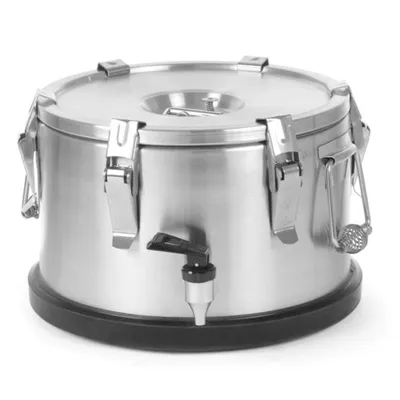 Image de Conteneur portable isotherme avec robinet de vidange, HENDI, gamme Profi, 10 L, 330 x (H) 220 mm