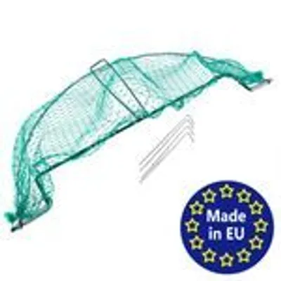 Obrázek produktu pro Živá past Síťová past na ptáky Ptačí past Ptáci Přemístit síťovou past Připraveno k použití Chytit ptáky rychle a snadno Odolné proti povětrnostním vlivům Zelená kulatá se sítí Petigi