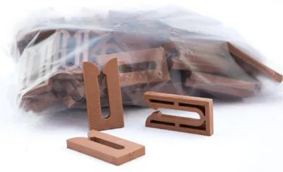 Immagine prodotto di 300 distanziali 7 mm marrone