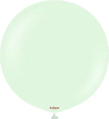 Produktbild von Macaron Pale Green Latexballons, grün, 45 cm, 25 Stk.