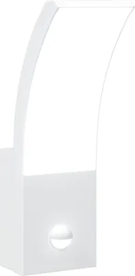 Image de Applique murale LED d'extérieur avec capteurs blanc