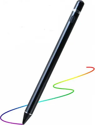 Produktbild von Universal Capacitive Stylus Touchscreen-Stift Smart Pen für iOS / Android-System Apple iPad Telefon Smart Pen Stylus Pencil Touch Pen (Farbe: Schwarz)