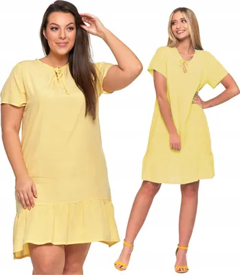 Productafbeelding van DAMENKLEID: Glad, luchtig, met ruches. Eenvoudig model, ideaal voor de zomer. MORAJ L