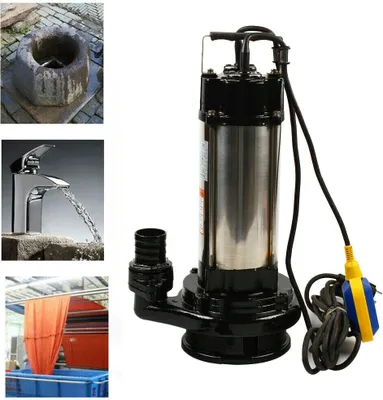 Zdjęcie produktu dla Pompa ściekowa Pompa ściekowa Zatapialna pompa ściekowa Pompa ze stali nierdzewnej 1500W