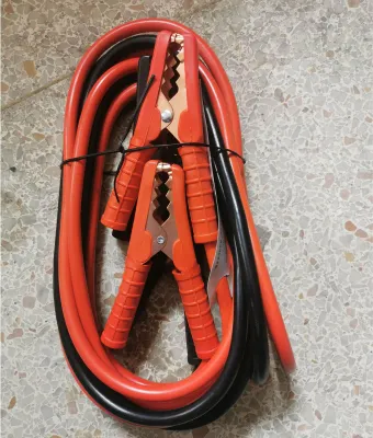 Obrázok produktu pre Prepojovací kábel pre autobatérie, profesionálny, robustný štartovací kábel, bezpečný pre automobily, 2,3 m, 2000 A