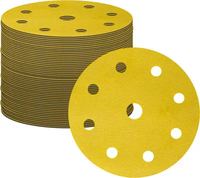 Produktbild von STIER Schleifscheiben Universal D125 / P120 / 8-Loch / 50 Stk., Schleifpapier, Exzenterschleifpapier, Exzenterschleifscheiben, 125mm