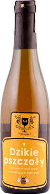 Produktbild von Dzikie Pszczoly Trojniak Honig (Wildbiene Drittel) 0,375L | Met Honigwein Metwein Honigmet | 375 ml | 14% Alkohol | Imbiorowicz | Geschenkidee | 18+