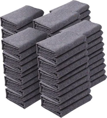 Obrázek produktu pro Stěhovací plachty – 12x recyklovaná bavlna – plachty na ochranu nábytku