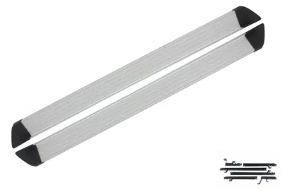 Immagine prodotto di Pedane laterali per Nissan X-Trail II dal 2007 al 2012. Passaggi laterali.