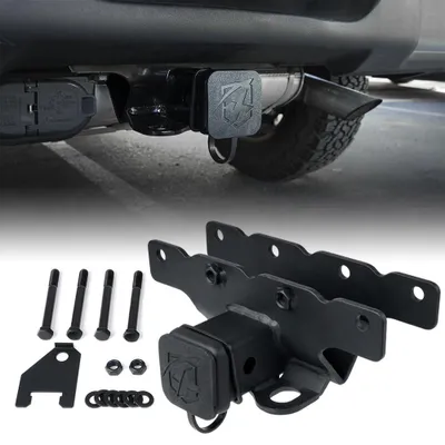 Immagine prodotto di Kit di gancio di traino da 5,1 cm, compatibile con Jeep Wrangler JL/JLU dal 2018 al 2025