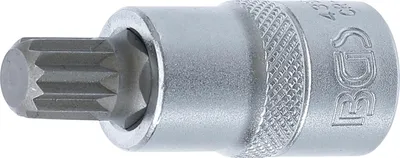 Produktbild von BGS 4354 Bit-Einsatz 12,5 (1/2), Innenvielzahn, 53 mm lang, M12