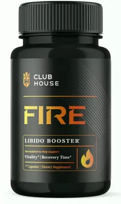 Produktbild von Clubhouse Fire - Männliches Supplement Für Erweiterte Jungfräulichkeit Und Ausdauer