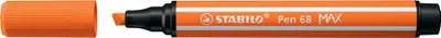 Image de STABILO 768/30 Stylo feutre Premium Pen 68 MAX - rouge jaune