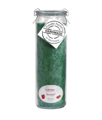 Produktbild von Candle Factory Big Jumbo, Rund, Grün, Apfel, 100 h, 1 Stück(e)