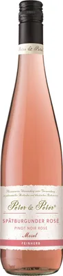 Produktbild von Peter & Peter Rose Spätburgunder feinherb 0,75 l