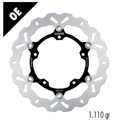 Obrázok produktu pre Brzdové kotúče Galfer 2x DF460FLW WAVE®, plávajúce, predné, 298x4,5 mm, pre Yamaha