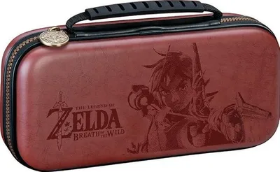 Produktbild von Switch Travel Case Zelda NNS42BR Braun offiziell lizenziert