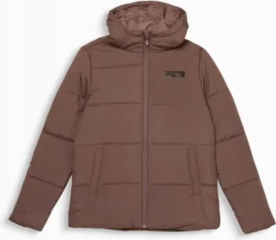 Produktbild von Puma gesteppte Jacke warmCELL windCELL rainCELL schmutzabweisend leicht isoliert mit Kapuze Braun/Dunkelbeige