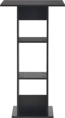 Obrázok produktu pre vidaXL Barový stôl čierny 60x60x110 cm