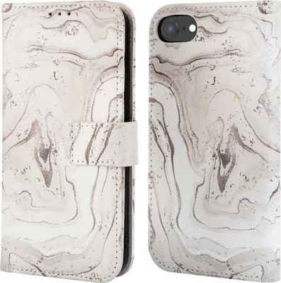 Image de imoshion Bibliothèque design pour Apple iPhone SE (2022 / 2020) / 8 / 7 / 6(s) - Sandy Marble