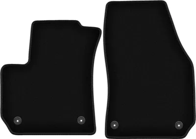 Image de Wielganizator Tapis avant de sol velours sur-mesure pour Opel Zafira B (2005-2014, monospace) noir, jeu 2 pièces, fixations
