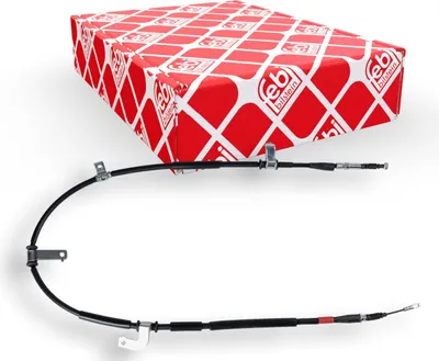 Produktbild von FEBI BILSTEIN Handbremsseil Seilzug Feststellbremse für HYUNDAI SANTA FÉ II (CM) Hinten Links 106712