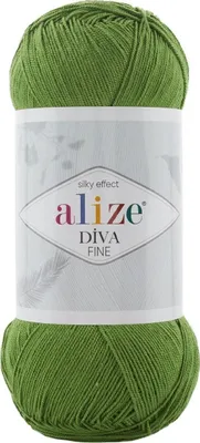 Immagine prodotto di Filato DIVA FINE - 100 g, 600 m - Verde