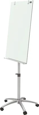 Zdjęcie produktu dla Nobo Diamond, Wolnostojący, 700 x 1000 mm, Portret, Szkło hartowane, Biały, Aluminium