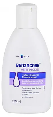 Produktbild von Galderma Benzacare Anti-Akne Tiefenreinigungsgel, 120ml