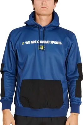 Zdjęcie produktu dla Bluza sportowa z kapturem LOGO WACS (czarno-niebieska) rozmiar XXL