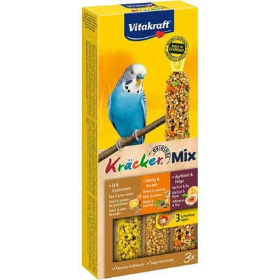 Obrázok produktu pre Vitakraft Parakeet Cracker Med/Ovocie/Vajcia