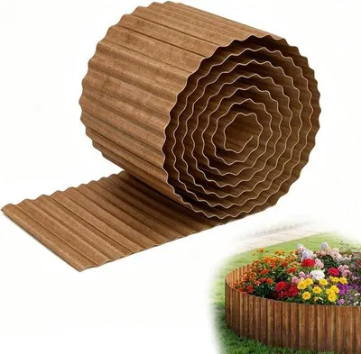 Productafbeelding van Gazonrand 20 x 600 cm - cortenstaal - weerbestendig - natuurlijke uitstraling voor bloembedden